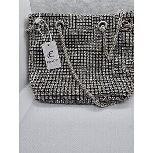 Womens Rhinestone Purses Sparkly Clutch Evening Bag Handbag Prom Shoulder Bag